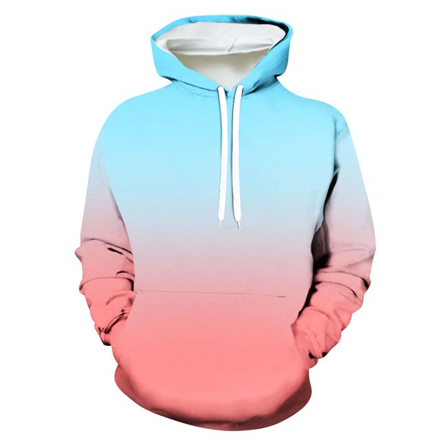 Penkiiy Chandails à Capuche pour Hommes Liquidation Hommes Mode Décontractée Chandails à Capuche d'Halloween Col Rond Imprimé Chandail Manches Longues Hauts Chandail Multicolore y2k Chandails à Capuche Hommes