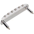 thumbnail image 3 of Ponts de Guitares Queue-de-Pie, Pont de Guitare Électrique Réglage Facile pour Jazzmaster Argent, 3 of 8