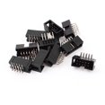 thumbnail image 1 of Unique Bargains 10pcs 90 Degree 10 Pin 2 Row 2.54mm Male JTAG Socket Connector Box Header, 1 of 1