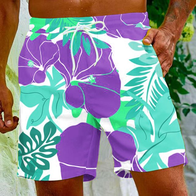 Cameland Short de Plage Décontracté pour Homme à Imprimé Spécial