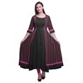 thumbnail image 1 of Bimba Robe Anarkali Imprimée pour Femmes Kurti Longue Évasée Style Chic Kurta Ethnique, 1 of 6