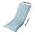 thumbnail image 3 of SLYNSHome Clearance Lounger Cushions for Outdoor Furniture Rocking Chair Cushions for Indoor Rocker Non-Slip Soft Chair Pads - Blue, 3 of 6