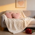thumbnail image 1 of Double Layer Raschel Fleece Blanket | Soft, Thick & Warm for Bed, Sofa & Lounging, 1 of 6