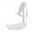 thumbnail image 2 of Mistaha Support de Téléphone Cellulaire Pliable Angle Hauteur Ajustable Stable Portable Support de Bureau Compatible avec Téléphone Mobile//tablette, 2 of 8