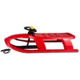 thumbnail image 4 of ArcticThrill Snow Sled for Kids - SnowRush Sledge - Single Rider Racer Toboggan with Pull Rope and Steering Wheel; Outdoor Plastic Winter Sleigh for Toddlers & Kids, 4 of 9