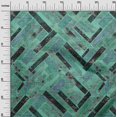 thumbnail image 3 of oneOone Cotton Cambric Sea Green Fabric Stripes Craft Projects Decor Fabric Printed By The Yard 42 Inch Wide, 3 of 4