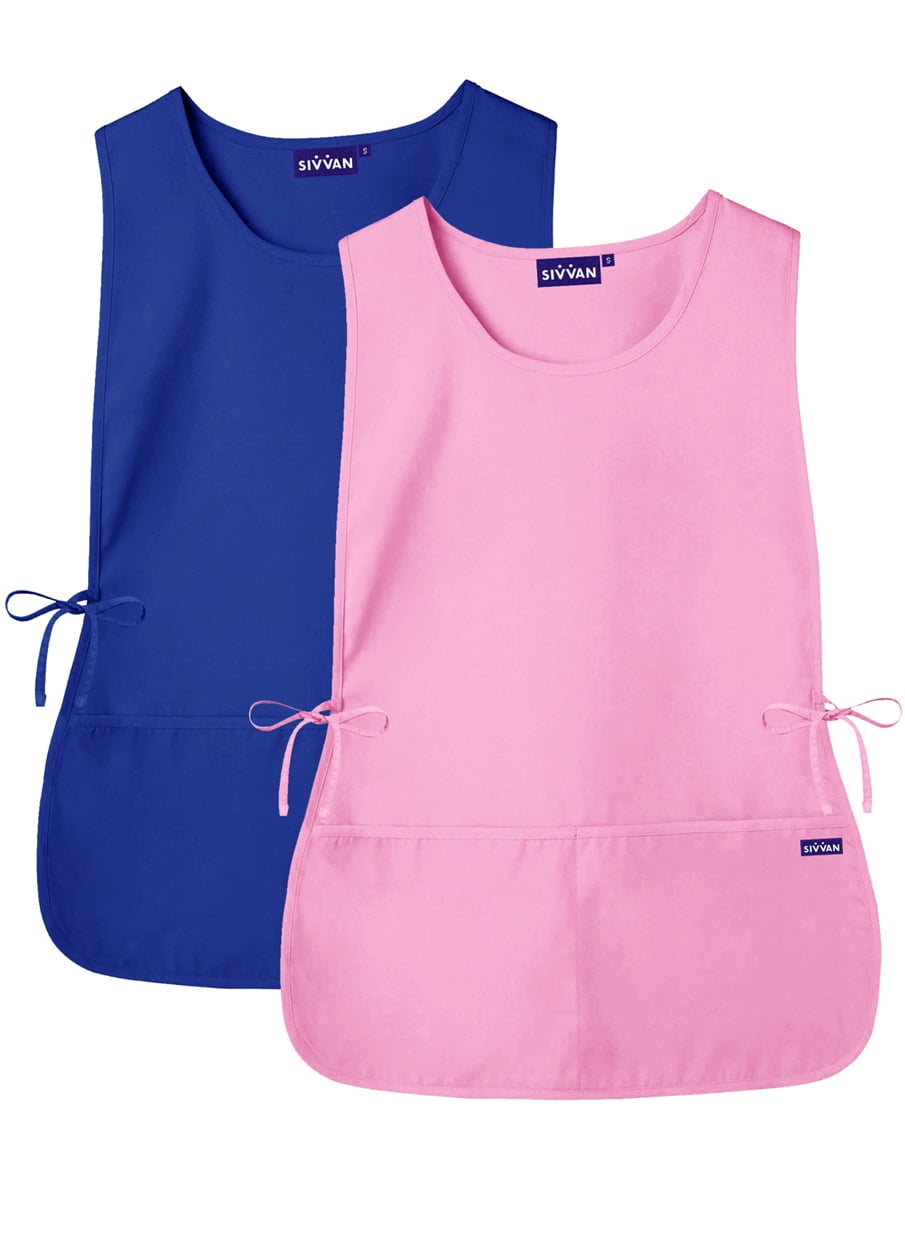 Tablier de Cordonnier Unisexe Sivvan (Lot de 2) - Attaches de Taille Réglables, 2 Poches avant Profondes