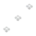 thumbnail image 1 of Ruiboury 50piece Low Maintenance Soft Texture Fabric For Albums And Decorations Fiber Realistic Appearance Wide Application White 4.5cm 3Set, 1 of 6