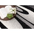 thumbnail image 1 of Rug Branch Montage Modern Area Rug Abstract - Black Grey - VEG7897BKGY212, 1 of 5