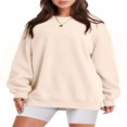 thumbnail image 1 of Sweats Surdimensionnés à Manches Longues pour Femmes, 1 of 6