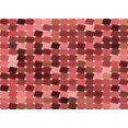 thumbnail image 1 of Ahgly Tapis Rectangulaire Rouge Lavable en Machine, 2 Pieds x 3 Pieds, 1 of 7