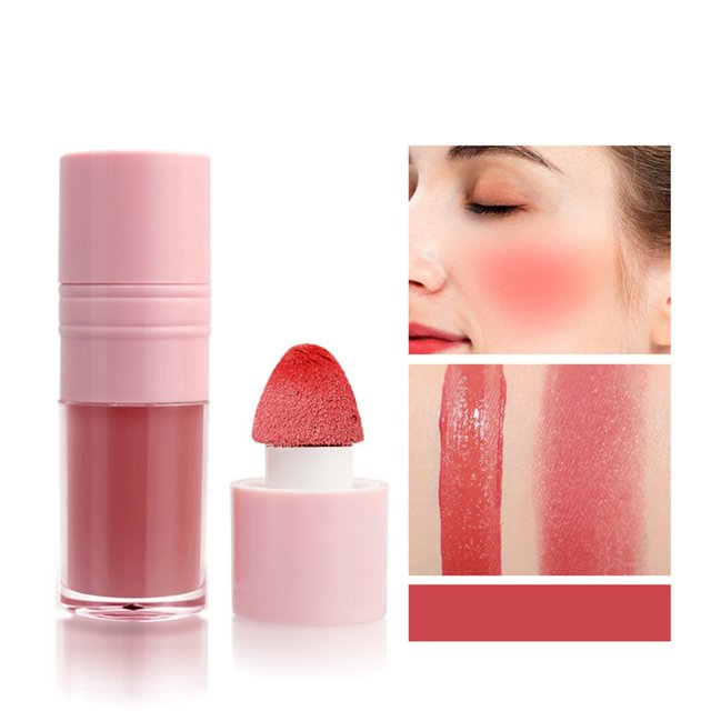 Beauty Blush Liquid Powder Blusher Ruddy Long Lasting Eye Shadow Facial Toner 3Ml, Blush for Women
