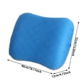 thumbnail image 2 of Oreiller de Camping Gonflable pour Voyage, Randonnée avec Sac à Dos, Randonnée, Matériau Polyester, Soutien Ergonomique pour le Cou, Léger, Compact, Gonflage et Dégonflage Faciles, 2 of 4