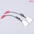thumbnail image 1 of 2Pcs Car Tweeter Dash Front Speaker Wire Harness Cable Adapter Fit for Toyota Tacoma 2016 2017 2018 2019, 1 of 4