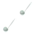 thumbnail image 4 of Maytalsory 2 in 1 Long Handle Soup Spoon Home Strainer Cooking Colander Kitchen Scoop Plastic ladle Tableware Kitchen Gadgets Free Shipping green 1pcs 2Set, 4 of 6