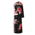 thumbnail image 3 of Women‘s Spring Fashion 2023 One Shoulder Ruched Bodycon Dresses Sexy Fitted Cocktail Party Dress, 3 of 5