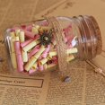 thumbnail image 4 of Wishing Bottle Glass Decorative: Small Cork Jar Letter Bottle with Message Paper, 4 of 7