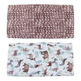 thumbnail image 1 of Bassinet Pad Sheets, 2Pcs Elastic Bassinet Mattresses Cover Comfortable Breathable  For Bassinet Mattresses For Hourglass, 1 of 8