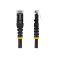 thumbnail image 4 of StarTech.com 50 Pieds CAT6 Ethernet Cable, 10 Gigabit Molded RJ45 650MHz 100W PoE Patch Cord, CAT 6 10GbE UTP Network Cable with Gravity, Black, Fluke Tested/Wiring is UL Certified/TIA 6 - Catégorie 6 - 24AWG (C6PATCH50BK) - Câble de Raccordement - RJ-45 (m) à RJ-45 (m) - 50 Pi - UTP - CAT 6, 4 of 4