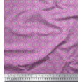 thumbnail image 1 of Soimoi Viscose Chiffon Fabric Flower Artistic Decor Fabric Printed Yard 42 Inch Wide, 1 of 3