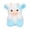 Blue, variant on Bwiyojiz Stuffed Animals Toys Cow Cute Strawberry Doll Special Family Filled Gift Toy, Gifts for Yourself, Purple