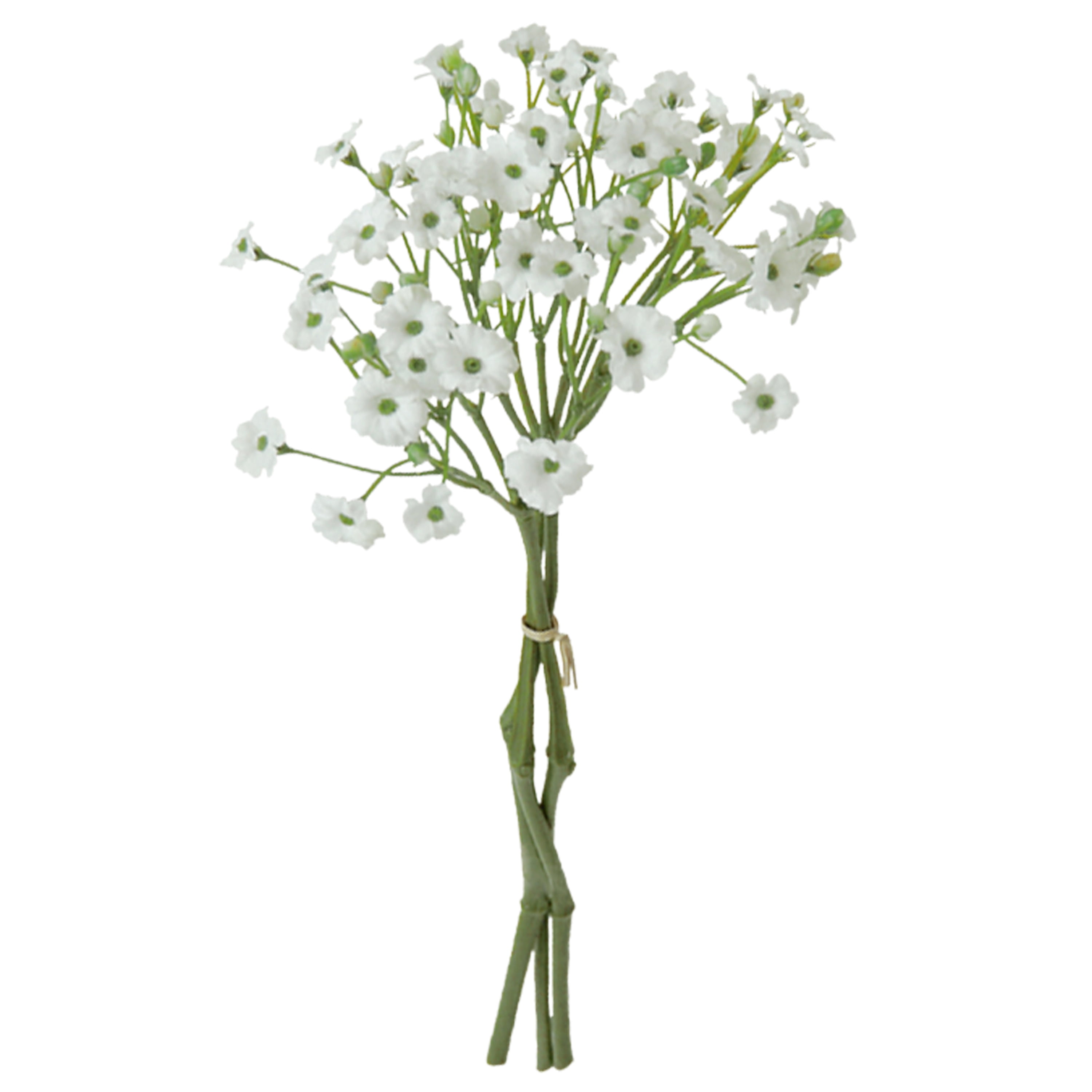 Ensemble de 3 Tiges de Fleurs de Gypsophile Artificielles, Pour utilisation à l'intérieur