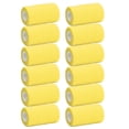 thumbnail image 4 of Pet Vet Bandage, 12Pcs Elastic Natural Latex Nonwovens Wrap  For Cows For Farm Yellow, 4 of 8
