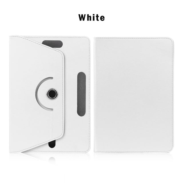Étui de Protection à Motif pour Tablette, Étui Universel en Cuir PU pour Samsung Galaxy Tab 7 8 9 10.1 Pouces Tablette Android PC Blanc Universel 9 Pouces