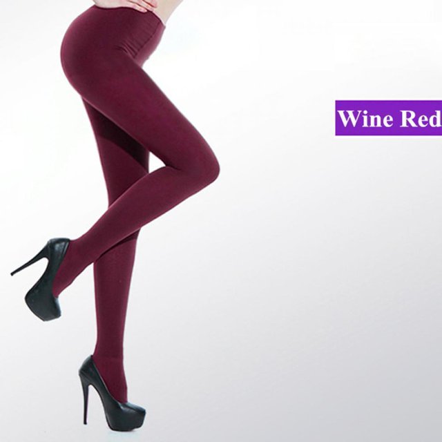 Kmbangi Chaussettes Opaques pour Femmes Couleurs Bonbon Chaussettes Collants Collants de Printemps