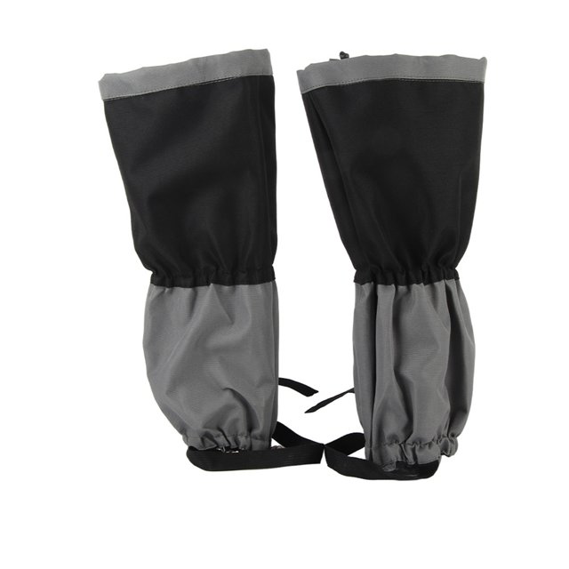 1 Paire de Leggings de Randonnée et d'Escalade pour Extérieur, Imperméables, pour Hommes, Noir