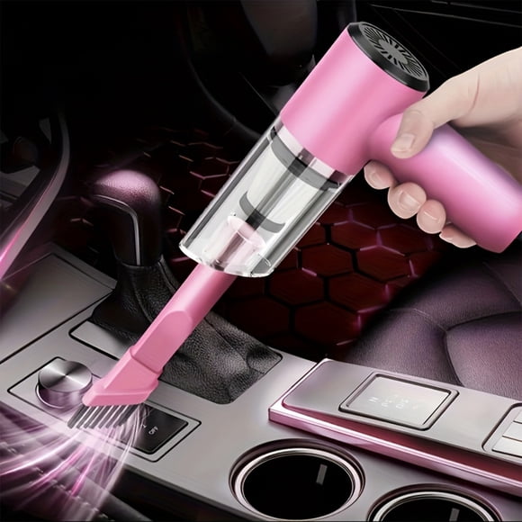 Tauxra Handheld Car Vacuum Cleaner Cordless High Power Strong Suction Mini Portable Rechargeable for Home Office Pet Hair Small Space