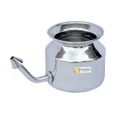 thumbnail image 1 of KannsSky Steel Jala Neti Pot - 500 Ml - Jala Neti Kriya, 1 of 1