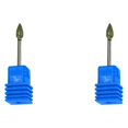 thumbnail image 3 of QualitChoice Ceramic Nail Grinding Drill Bit Gel Removal Manicure Polishing Tool No.14 2Set, 3 of 6