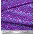 thumbnail image 3 of Soimoi Rayon Fabric Scales Geometric Print Fabric by Yard 56 Inch Wide, 3 of 3