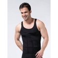 thumbnail image 4 of 1pc Men's Slimming Vest For Belly Compression, Control Body Shaper Underwear, 4 of 5