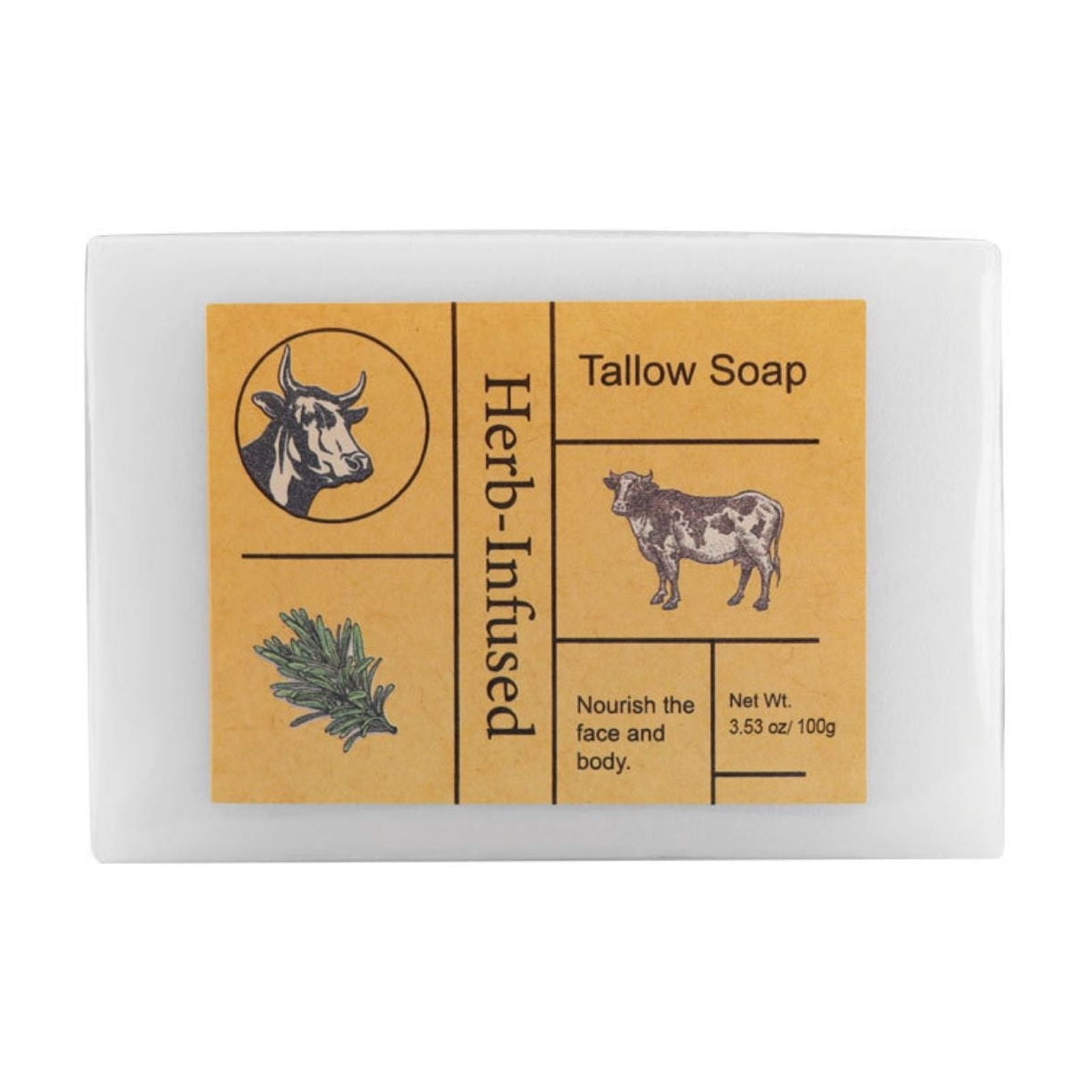 Beef Tallow Soap | Beef Tallow Soap | Beef Tallow Soap | Fed Tallow Bar | Moisturising Face Soap and Body Wash | Beef Tallow for Face