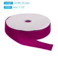 thumbnail image 2 of Unique Bargains Velvet Ribbon 1 1/2 Inch x 25 Yard Single Face Spool Silky DIY Crafts Gift Wrapping Bow Decoration Rose Red, 2 of 5