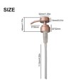 thumbnail image 2 of Stainless Steel Pump Head Push Type Lotion Pump Head 28/400 Thread Press Head, 2 of 11