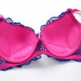 thumbnail image 3 of Bras for Women Push Up Womens Lace with Solid Color Sexy Double Breasted Push Up Bra Womens Push Up Bra Womens Bras Push Up Sexy Push Up Bras for Women Lace Push Up Bra, 3 of 7