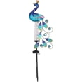 thumbnail image 2 of Meitianfacai Solar Peacock Rain Gauge Solar Peacock Plug-in Outdoor Decorative Light, 2 of 9