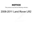 thumbnail image 2 of Transit Auto Kit de Rotors de Frein à Disque et Plaquettes Céramiques pour Voiture 2008-2011 Land Rover LR2 KGC-101840, 2 of 11