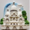 thumbnail image 1 of Sacre Cœur Église Paris Résine 3D Réfrigérateur Aimant Thaï Fait Main, 1 of 9