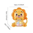 thumbnail image 3 of YANGHONGY Animals Electronic Piano Portable Music Toy With Soft Lights And Multiple Sound Modes Interactive Educational Shape For Early Development Color May Vary, 3 of 8