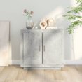 thumbnail image 5 of vidaXL Sideboard Concrete Grey 80x40x75 cm Engineered Wood, 5 of 5