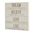 thumbnail image 4 of 12x12 hometrends Inspirational Mdf Pallet Wall Art, 4 of 5