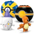 thumbnail image 2 of MEGA Pokémon Fire-Type Team Building Toy Kit, 4 Action Figures (105 Pieces) for Kids, 2 of 6