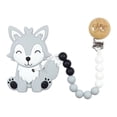 thumbnail image 1 of Glitter & Spice Anneau de Dentition en Silicone - Wolf Pup, 1 of 1
