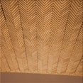 thumbnail image 1 of Ahgly Tapis d'Intérieur Lavable en Machine Carré Transitionnel Acajou Brun, 4 Pieds Carré, 1 of 7