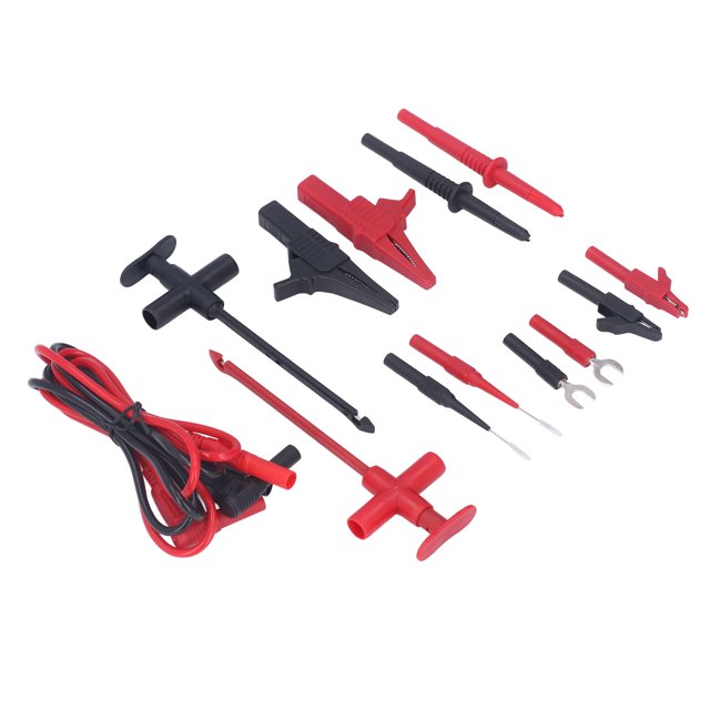 Kit de Fils de Test Multimètre, Clip Flexible Maximum 19A Test Efficace pour l'Industrie