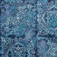 thumbnail image 1 of oneOone Georgette Viscose Navy Blue Fabric Asian Sewing Material Print Fabric By The Yard 42 Inch Wide, 1 of 4